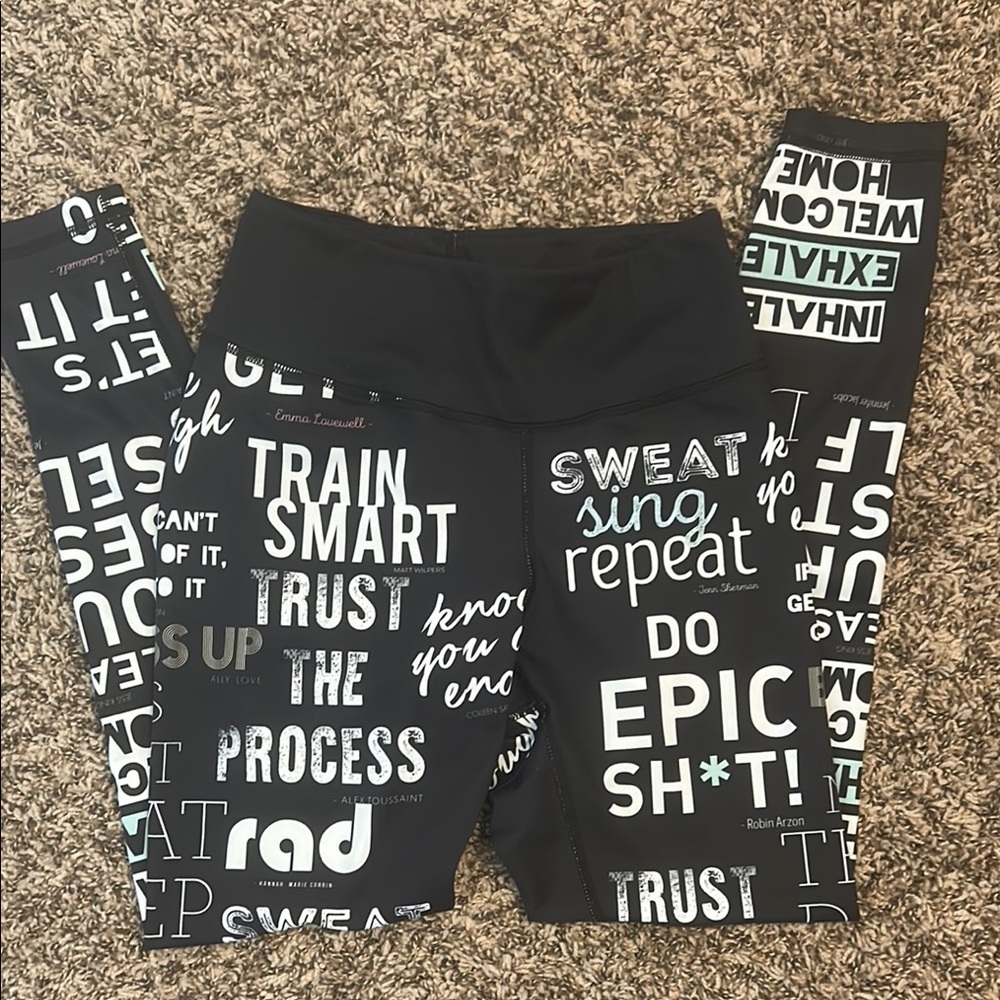 Black Leggings by Pop Active